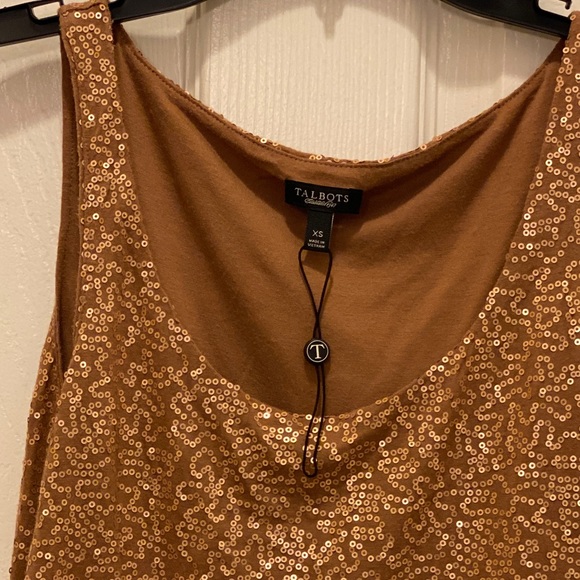 Talbots sequined tank. - Picture 3 of 6